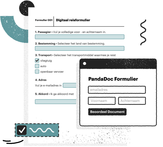 PandaDoc-formulieren