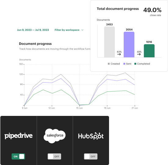 Document tracking software