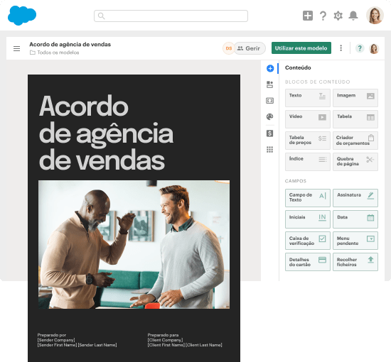 Criação de documentos na Salesforce
