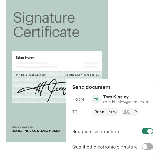 Get enterprise-grade security for your most sensitive agreements