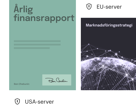 Välj var dina data ska lagras och bearbetas