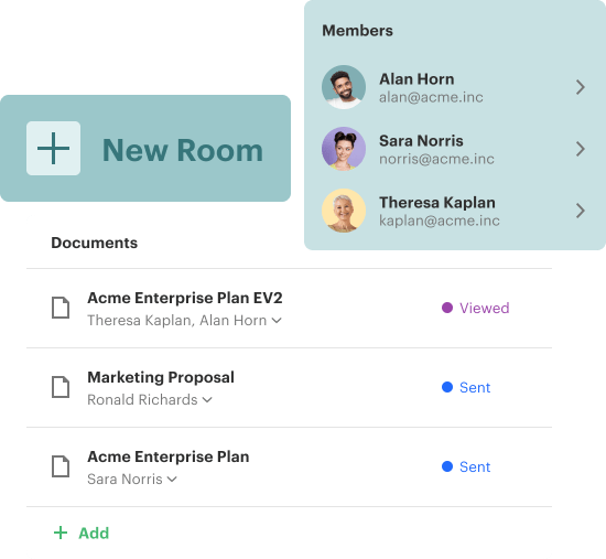 All-new data room experience