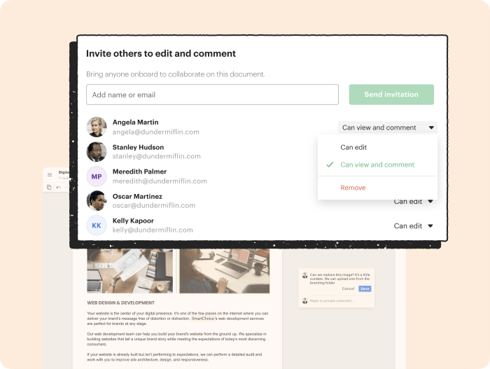 Collaborate with powerful workflows