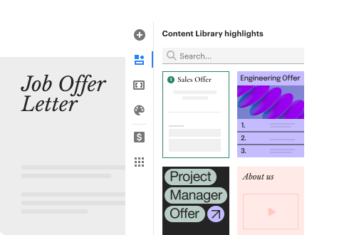Document Content Library Hr